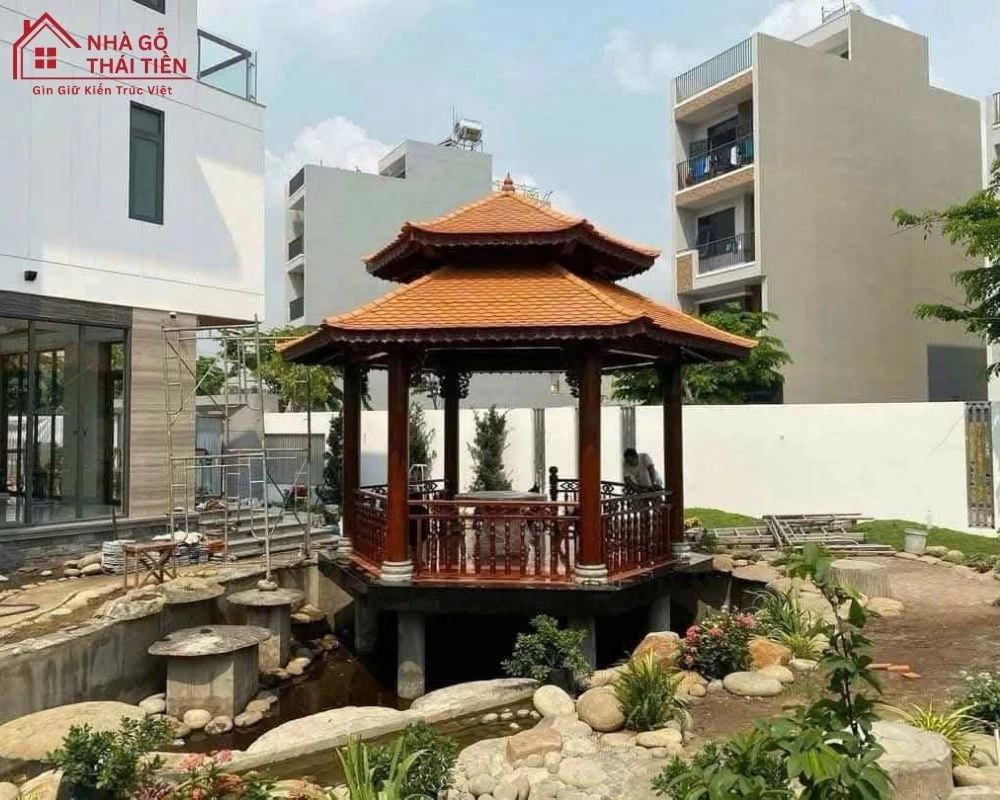 Mẫu nhà gỗ chòi ấn tượng, độc đáo