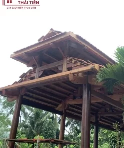 Nhà mát 3 gian 8 cột 2 mái